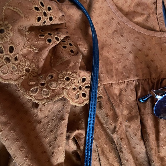 Rust Prairie Dress - Picture 3 of 5